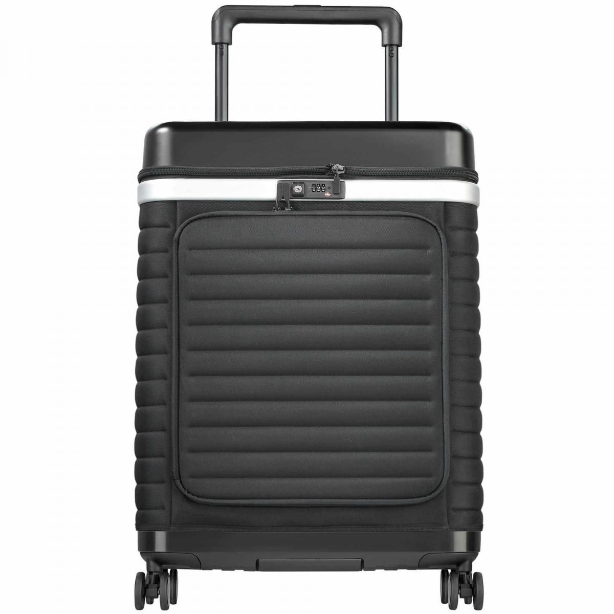 Pull Up | Suitcase Reisekoffer mit patentiertem Regalsystem (urban black)
